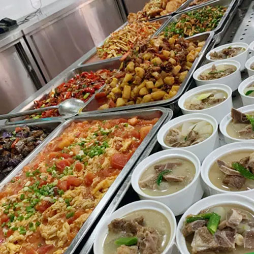 深圳市草莓视频在线观看视频农产品有限公司事业单位食堂案例
